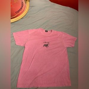 Large Mens Stussy pigment dyed Vintage tee.